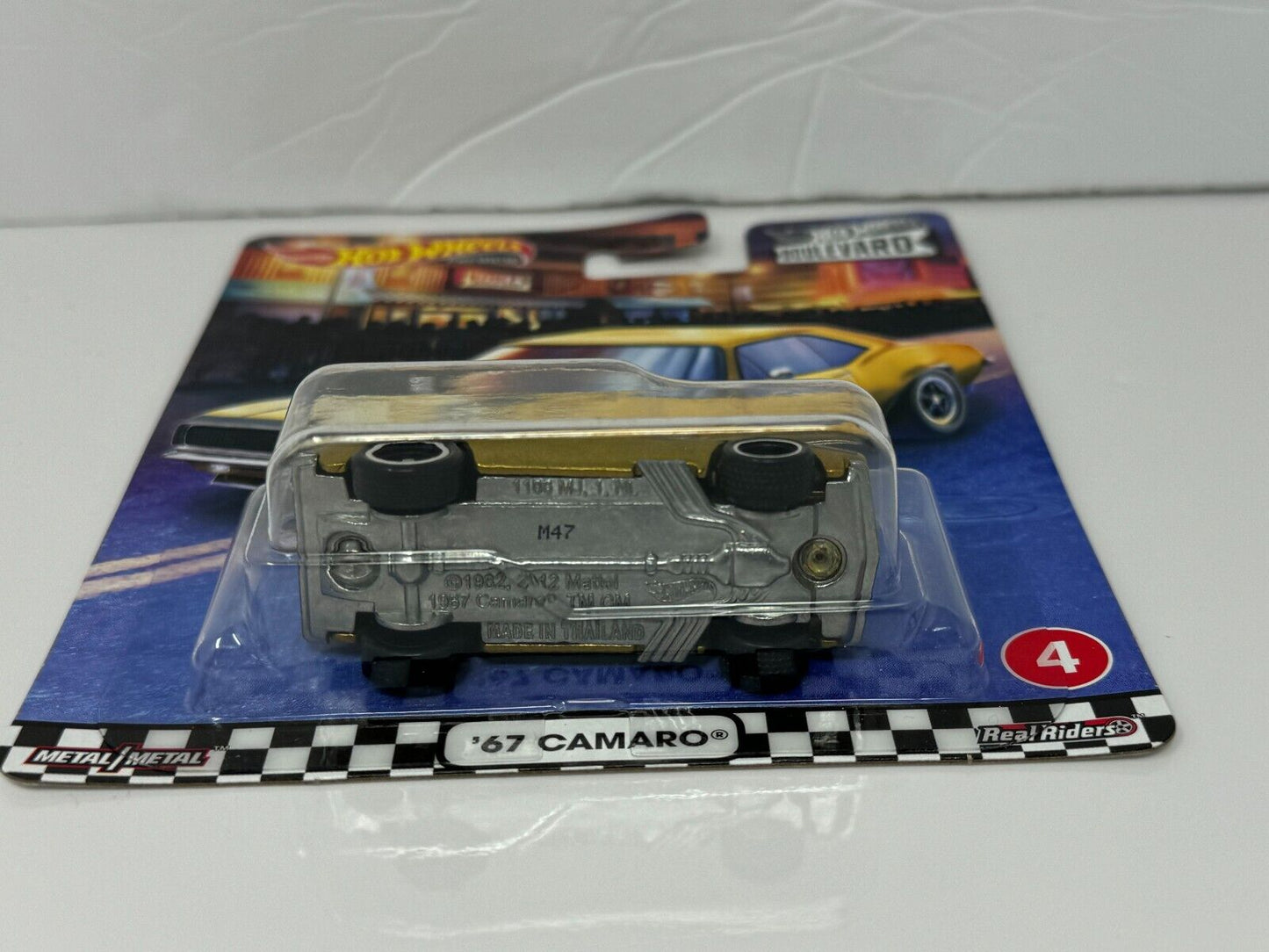 Hot Wheels Premium Boulevard #4 1967 Chevrolet Camaro 1:64 Diecast