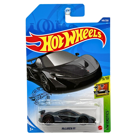 Hot Wheels HW Exotics McLaren P1 Black 1:64 Diecast Version 3