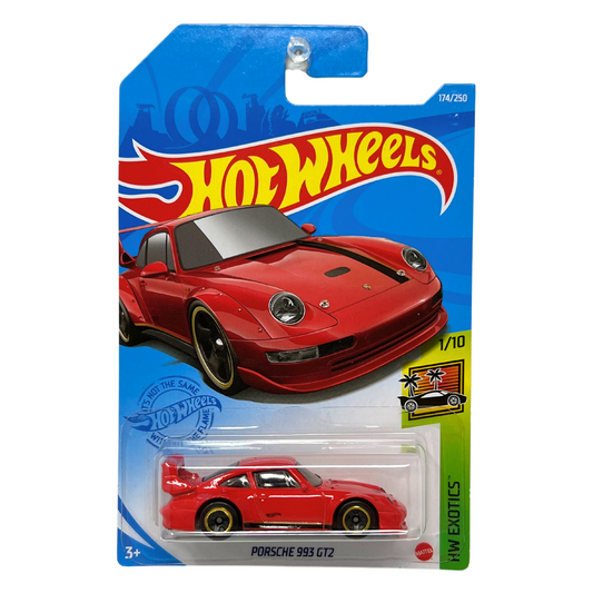 Hot Wheels HW Exotics Porsche 993 GT2 1:64 Diecast V2