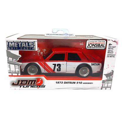 Jada Metals JDM Tuners 1973 Datsun 510 Widebody 1:32 Diecast