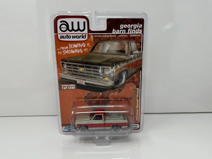 Auto World Georgia Barn Finds 1979 Chevy Silverado Fleetside CLEAN 1:64 Diecast