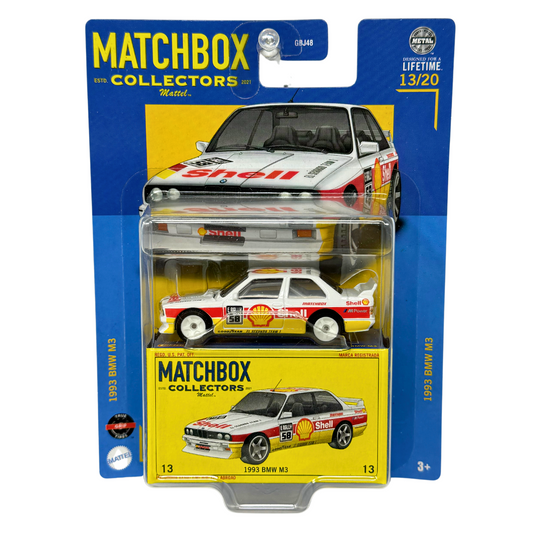 Matchbox Collectors #13 1993 BMW M3 Shell 1:64 Diecast