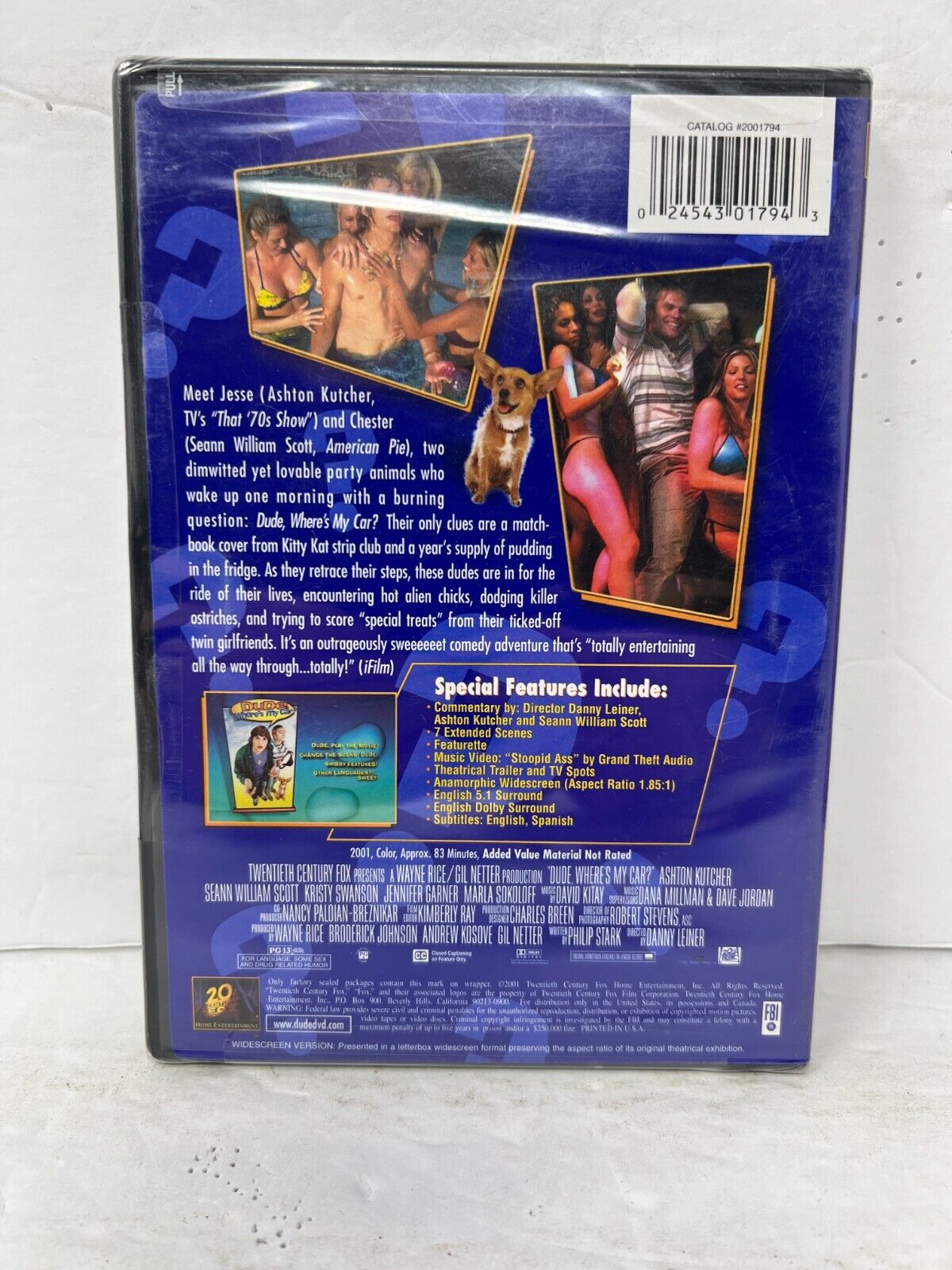 Dude, Where's My Car? (DVD) Comedy New and Sealed!!!