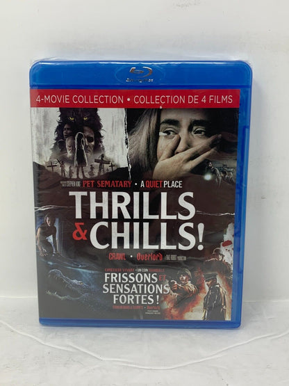 Thrills and Chills 4-Movie Collection (Blu-ray) Brand New and Sealed!!!