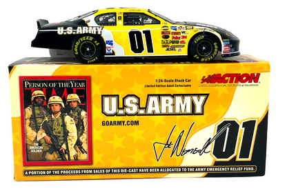 Action Nascar #1 Joe Nemechek U.S. Army Monte Carlo BANK 1:24 Diecast 1 of 300#