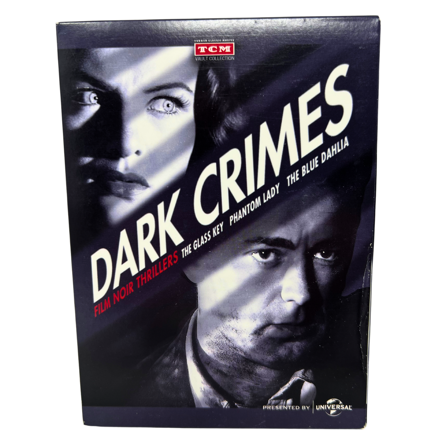 TCM Dark Crimes Film Noir Thrillers (DVD) Crime