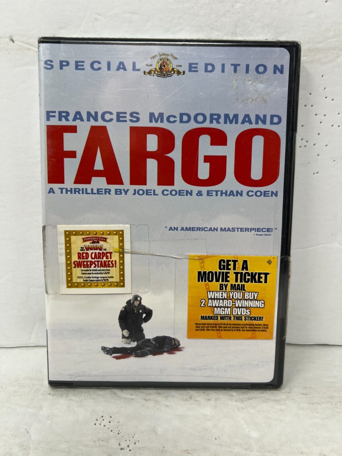 Fargo (DVD) Crime New and Sealed!!!