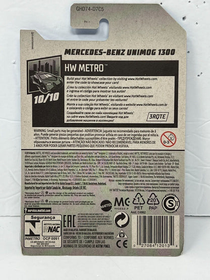 Hot Wheels Treasure Hunts HW Metro Mercedes-Benz Unimog 1300 1:64 Diecast