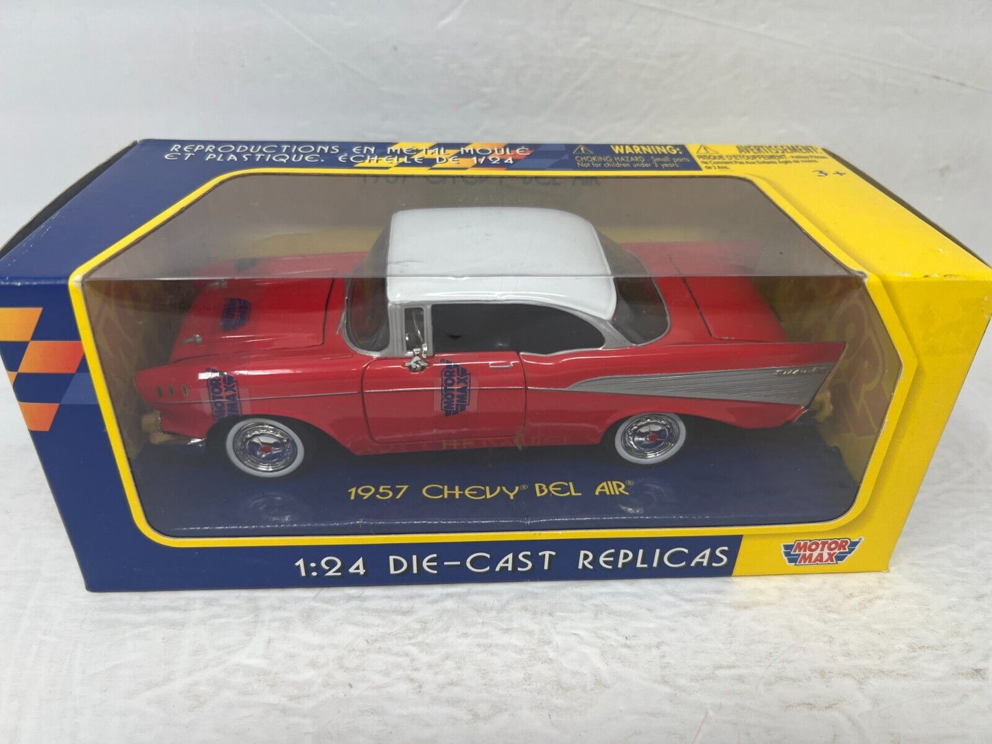 Motormax 1957 Chevy Bel Air 1:24 Diecast