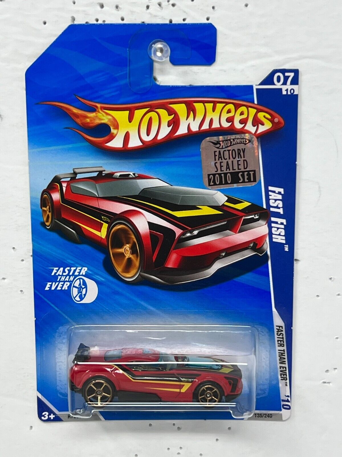 Hot Wheels Faster Than Ever Fast Fish 1:64 Diecast Factory Sealed