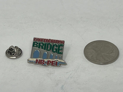 Confederation Bridge Prince Edward Island Souvenir Cities & States Lapel Pin SP4