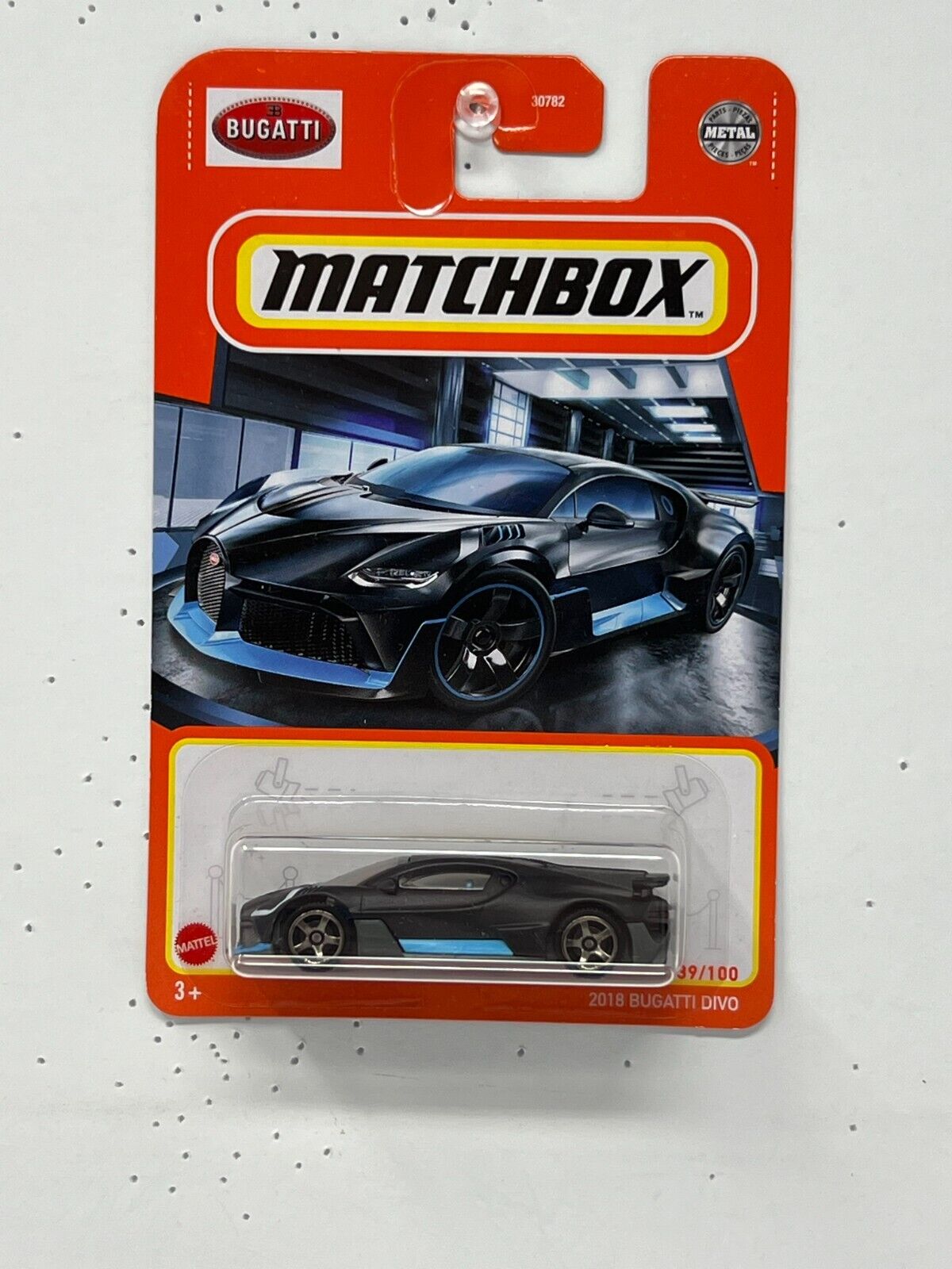 Matchbox 2018 Bugatti Divo 1:64 Diecast Version 2