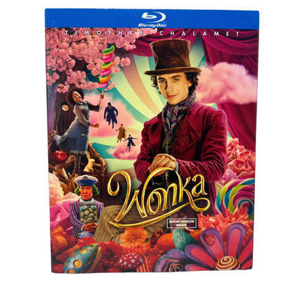 Wonka (Blu-ray) Family Brand New and Sealed!!!