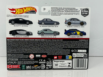 Hot Wheels Premium 1991 Nissan Sentra SE-R & Silvia (S13) 2 Pack 1:64 Diecast