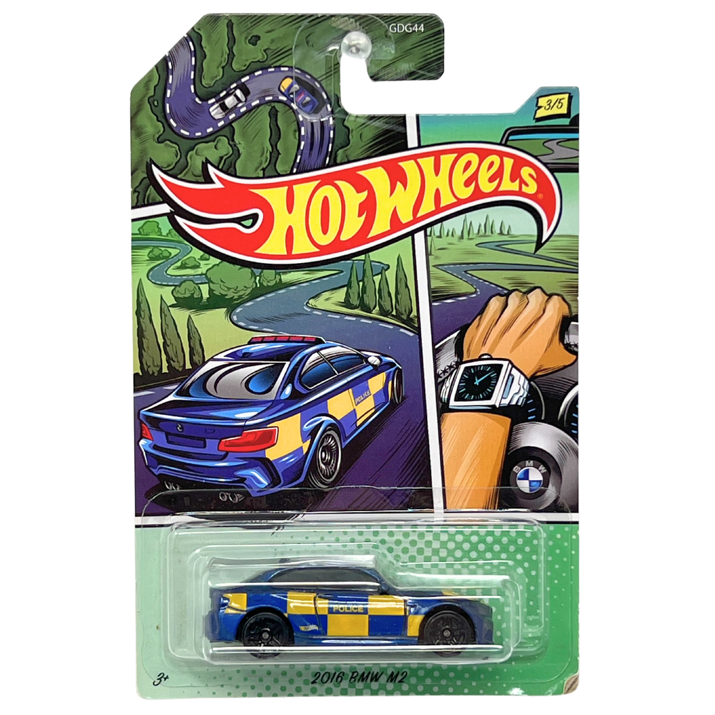 Hot Wheels Police Series 2016 BMW M2 1:64 Diecast V2