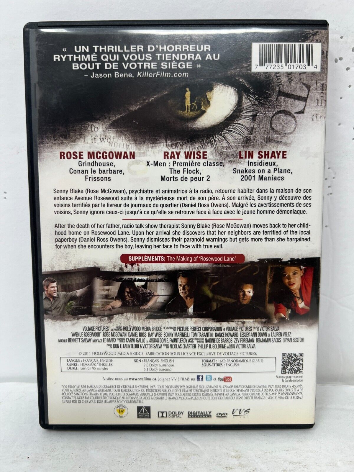 Rosewood Lane (DVD) Horror Good Condition!!! – Wheelers n Dealers A ...