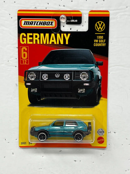 Matchbox Germany 1990 Volkswagen Golf Country 1:64 Diecast