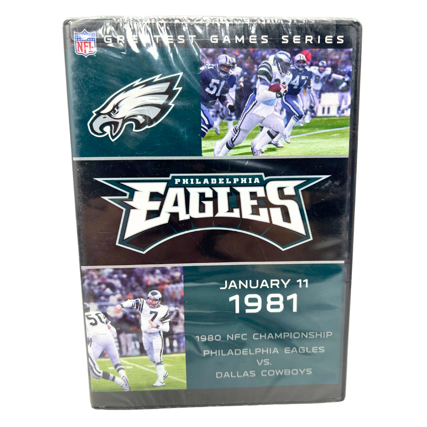 Philadelphia Eagles 1980 NFC Greatest Games Series (DVD) Sports NFL Sealed!!!