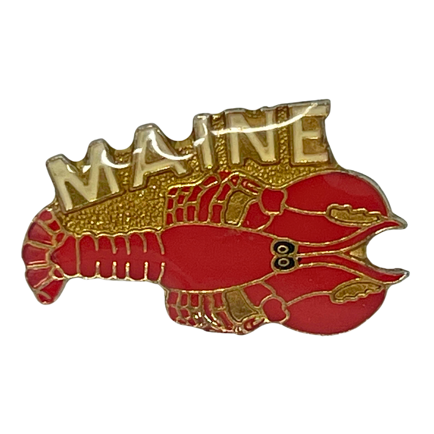 Maine Lobster Souvenir Cities & States Lapel Pin CPS1