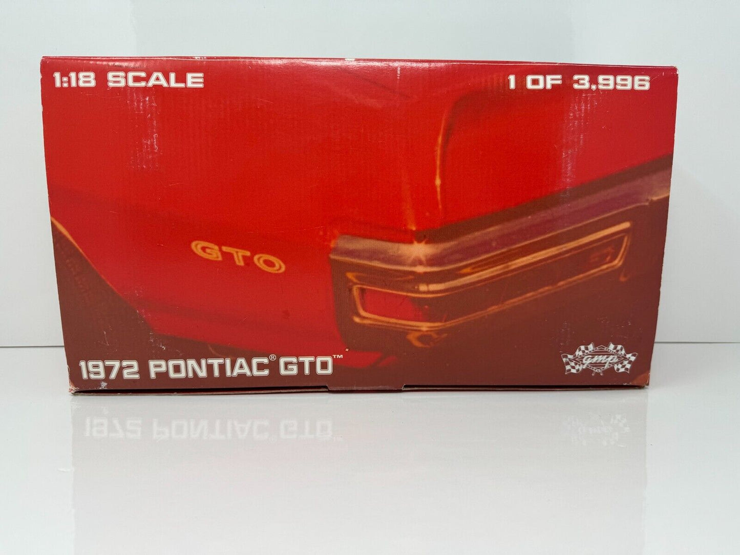 GMP 1972 Pontiac GTO General Motors 1:18 Diecast Limited Edition 1 of 3996