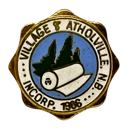 Village of Atholville New Brunswick Souvenir Cities & States Lapel Pin SP3