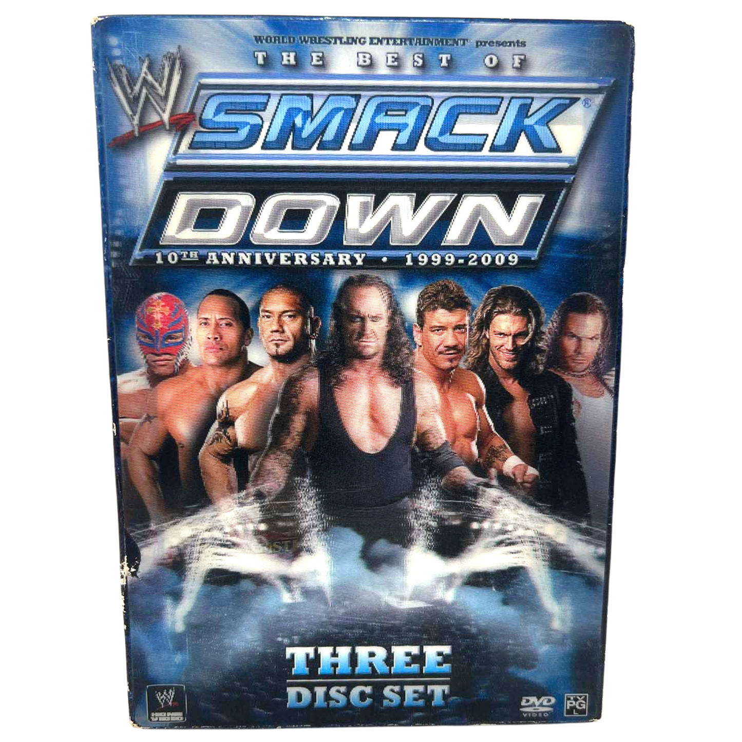 WWE The Best of SmackDown 10th Anniversary 1999-2009 (DVD) Good Condition!!!