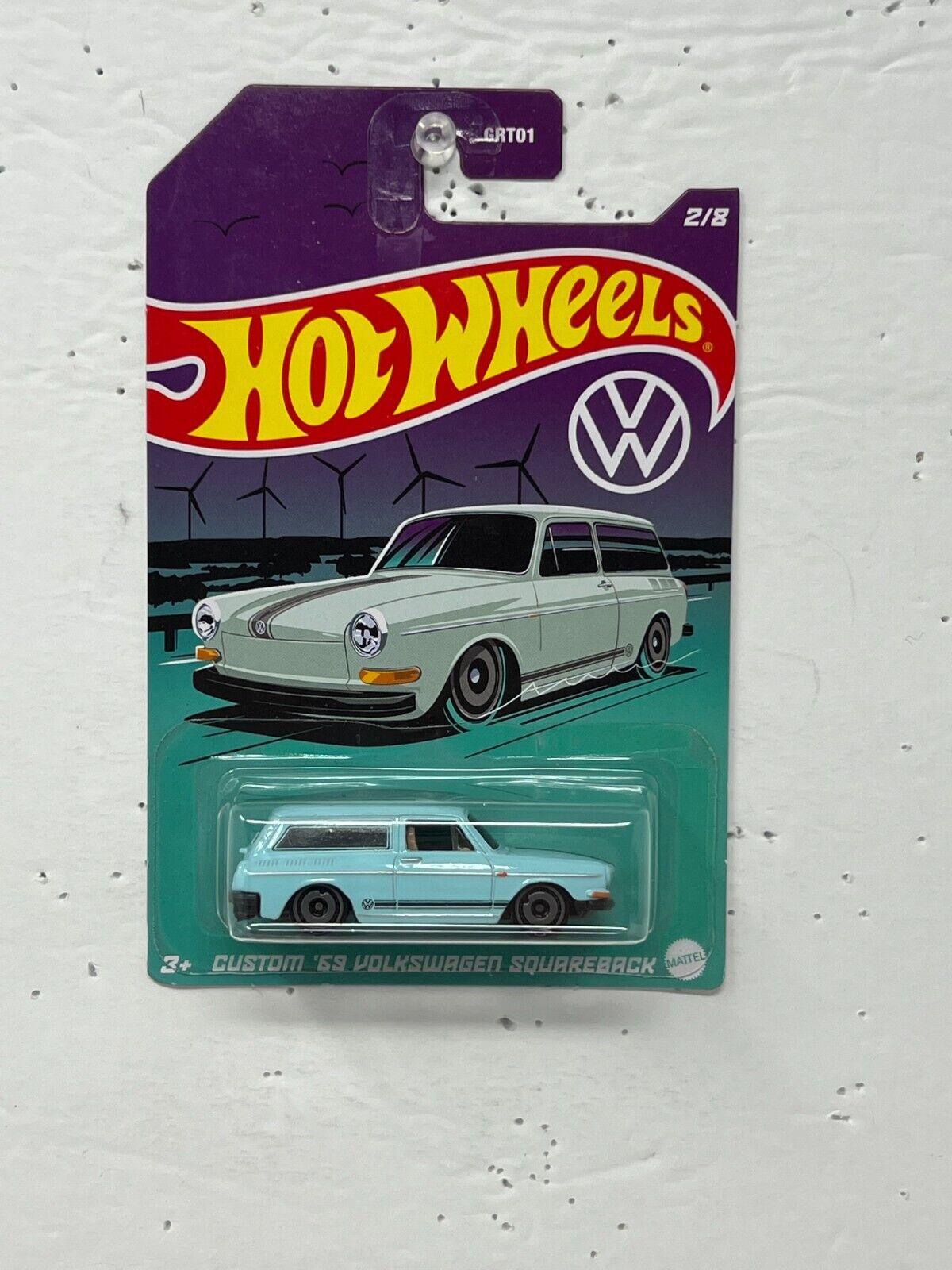 Hot Wheels VW Series Custom 1969 Volkswagen Squareback 1:64 Diecast