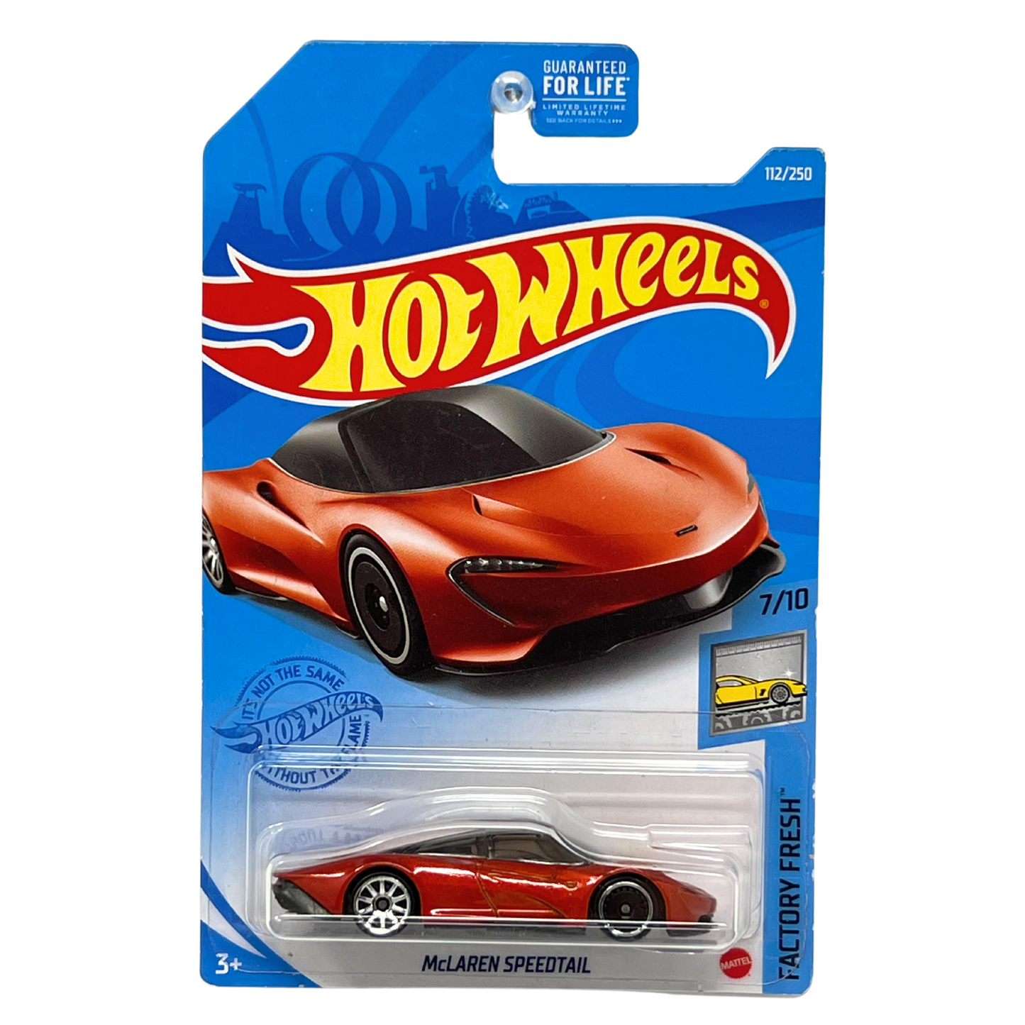 Hot Wheels Factory Fresh McLaren Speedtail Red 1:64 Diecast Version 2