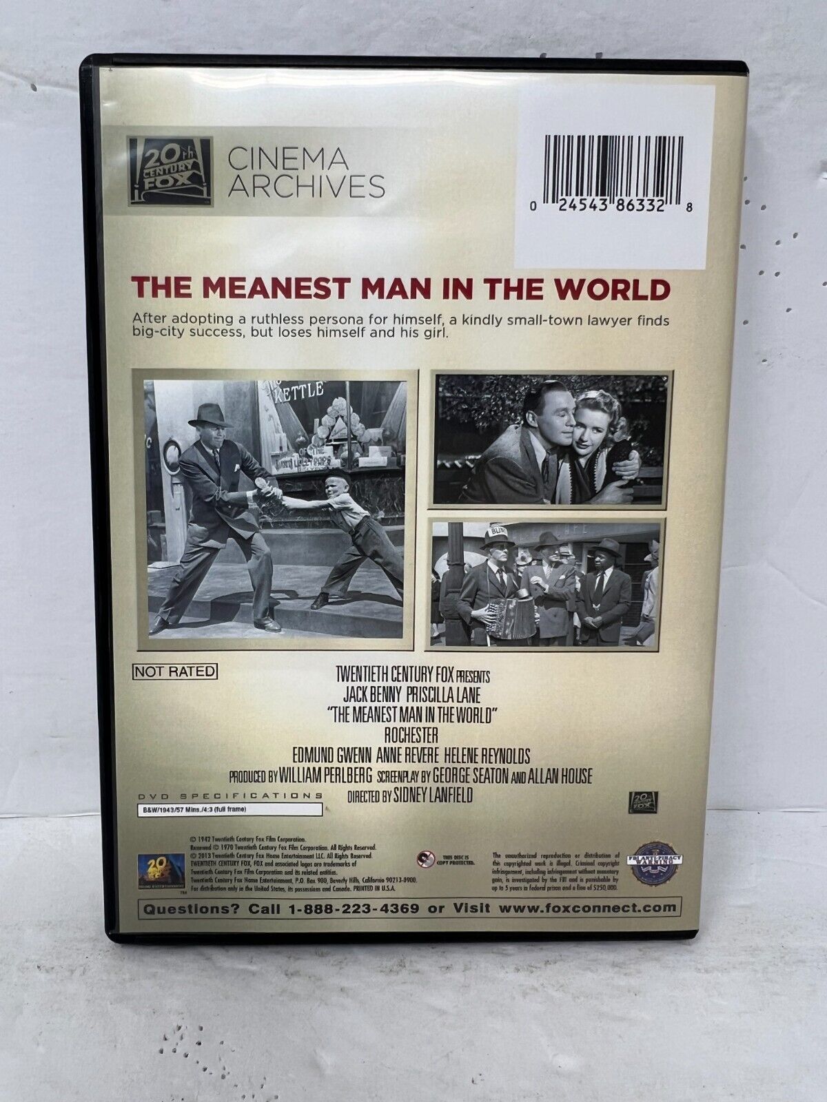 The Meanest Man in the World (DVD) Comedy