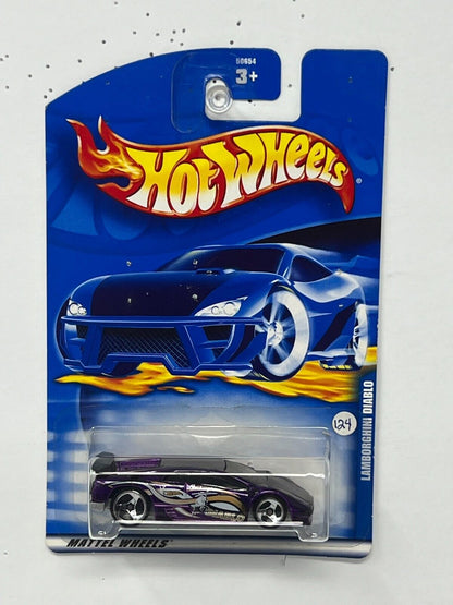 Hot Wheels Lamborghini Diablo 1:64 Diecast Purple V3