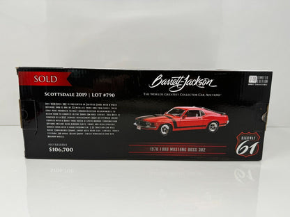 Greenlight Highway 61 1970 Ford Mustang Boss 302 limited Edition 1:18 Diecast