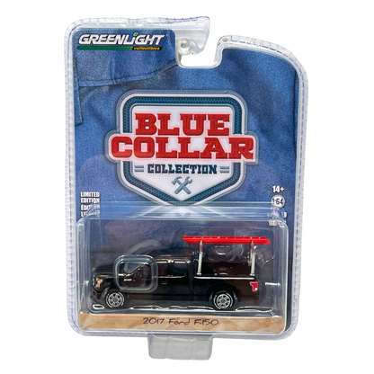 Greenlight Blue Collar 2017 Ford F-150 1:64 Diecast