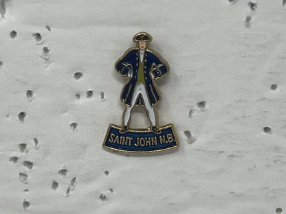 Saint John New Brunswick Souvenir Cities & States Lapel Pin SP5 V4