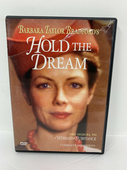 Barbara Taylor Bradford's Hold the Dream (DVD) Miniseries Drama Good Shape