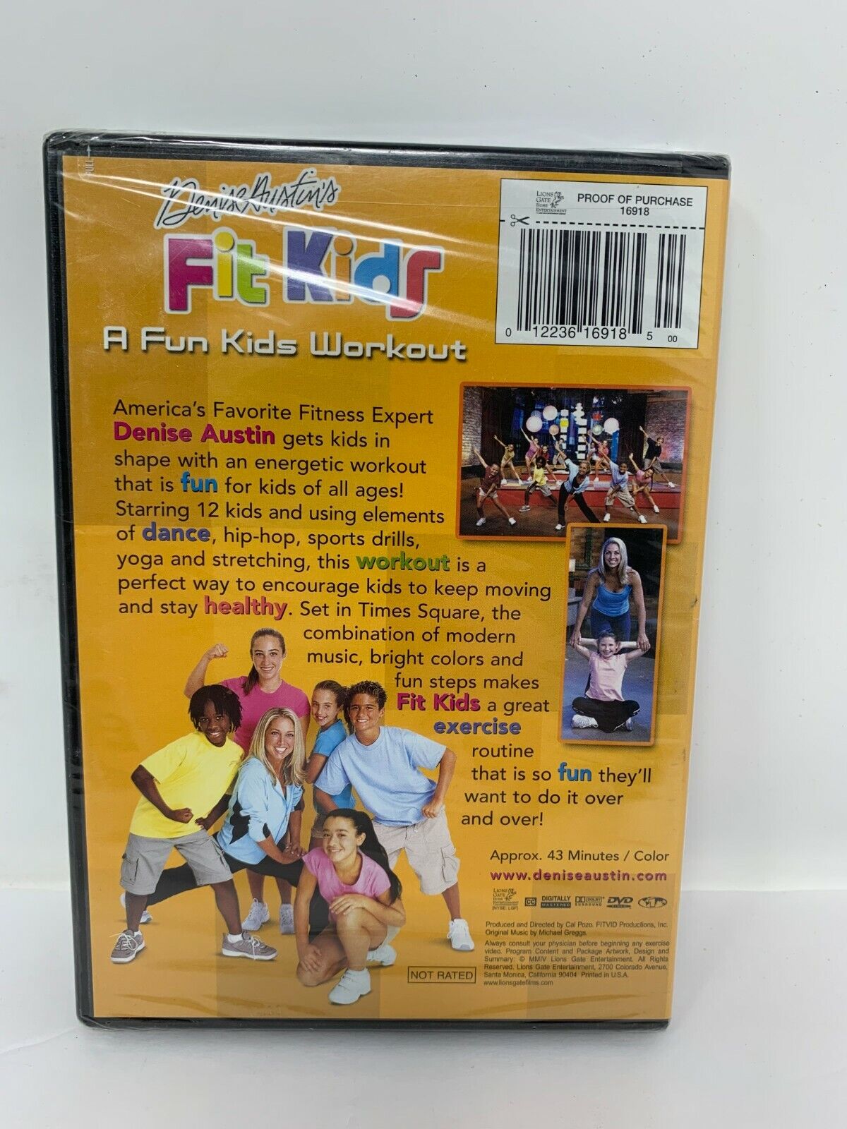 Denise Austin's Fit Kids (DVD) Fitness Brand New and Sealed!!!