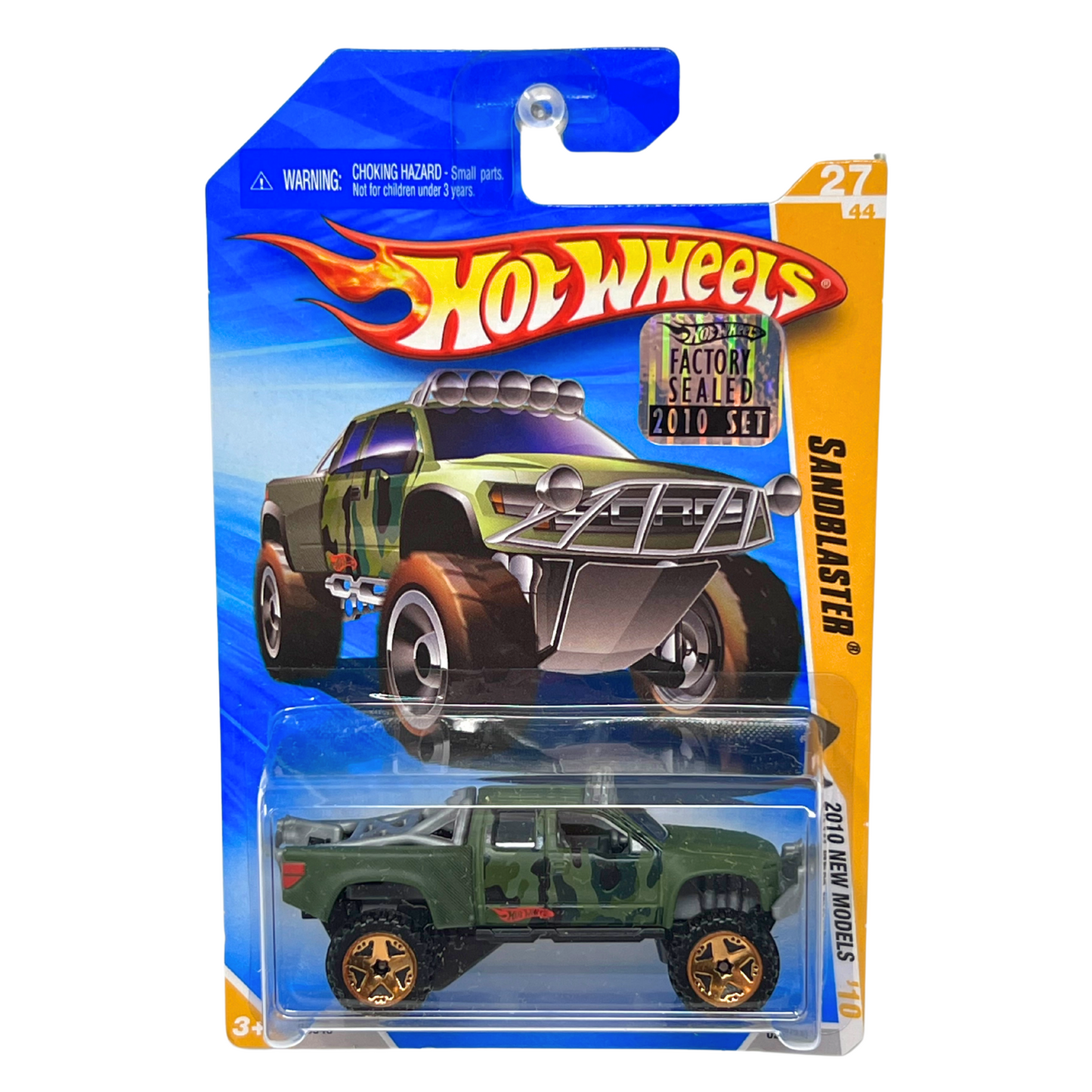 Hot Wheels 2010 New Models Sandblaster Fantasy Cars Fantasy Cars 1:64 Diecast Factory Sealed V3