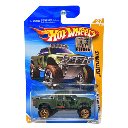 Hot Wheels 2010 New Models Sandblaster Fantasy Cars Fantasy Cars 1:64 Diecast Factory Sealed V3