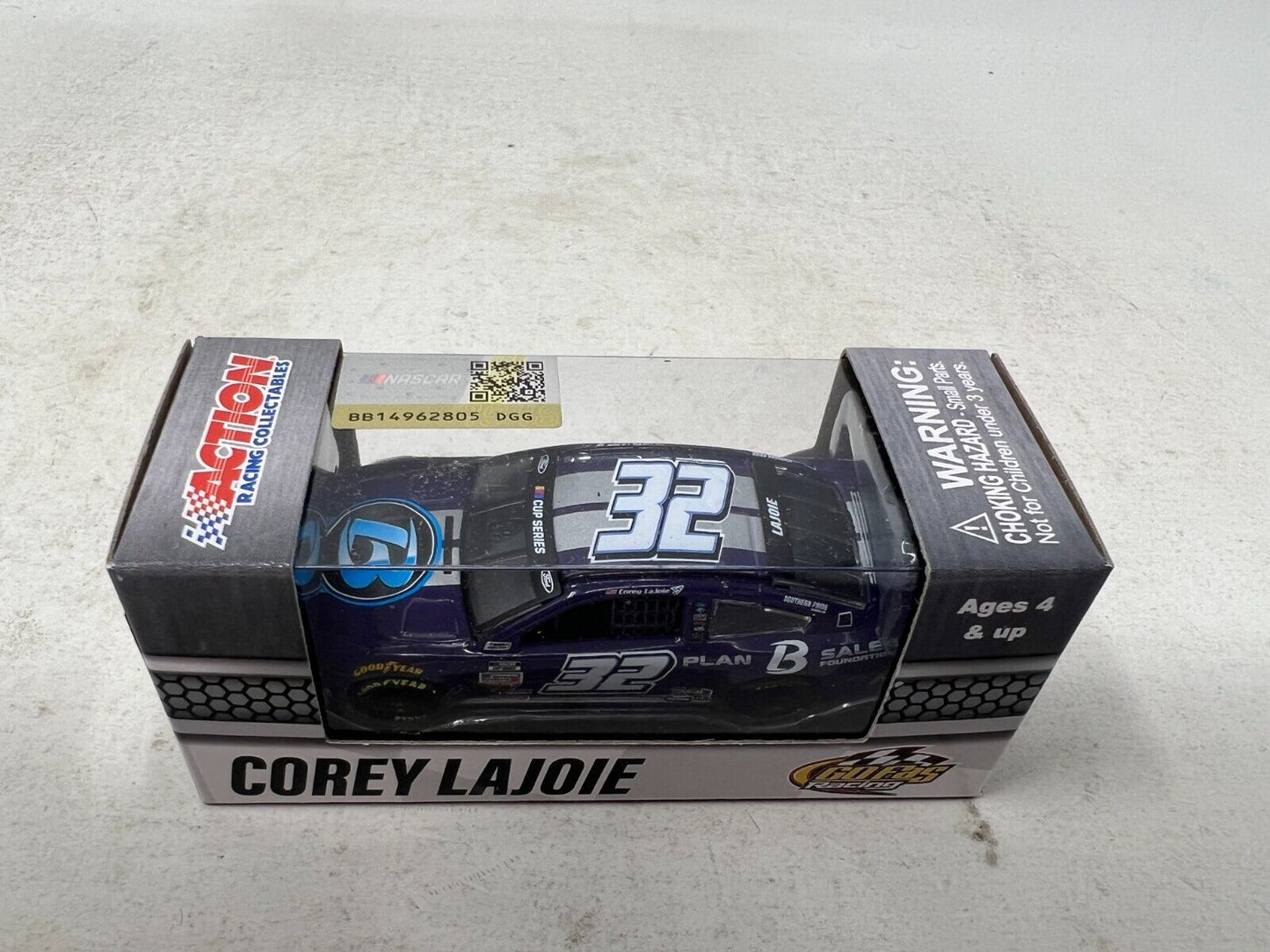 Action Nascar #32 Corey Lajoie Plan B Fall 2020 Mustang 1:64 Diecast