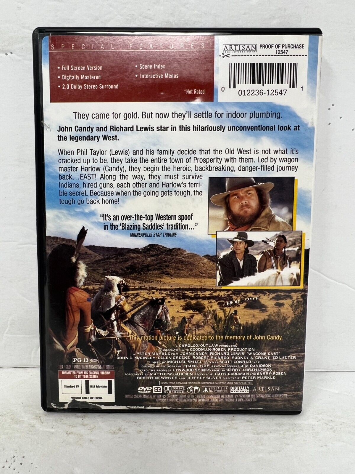 Wagons East (DVD) Western