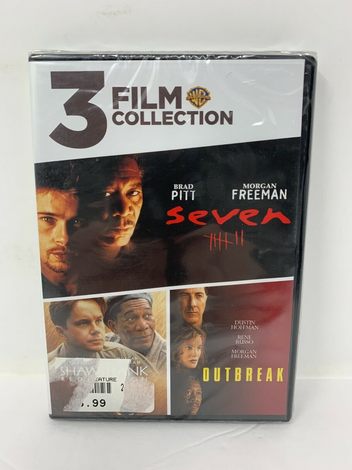 Seven / Shawshank Redemption / Outbreak (DVD) Crime Brand New and Sealed!!!