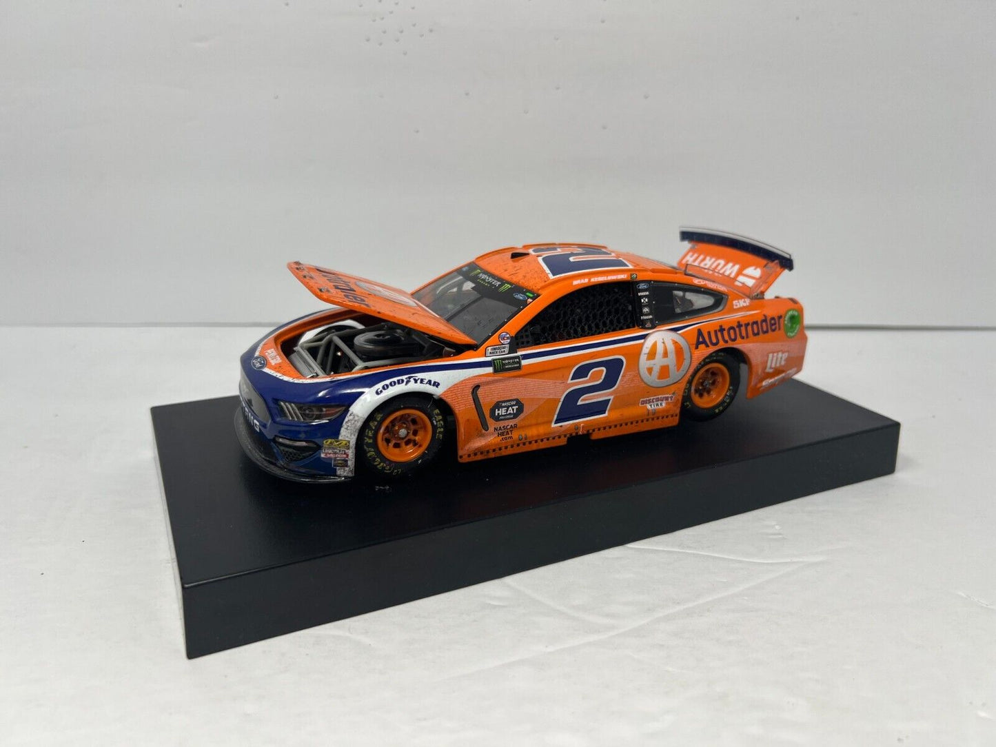 Lionel Racing Elite NASCAR #2 Brad Keselowski Atlanta Raced Win Mustang 1:24 Diecast