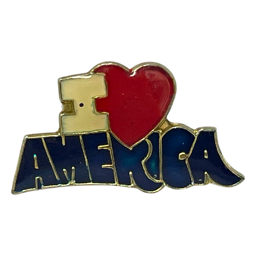 I Love America Cities & States Lapel Pin CPS1