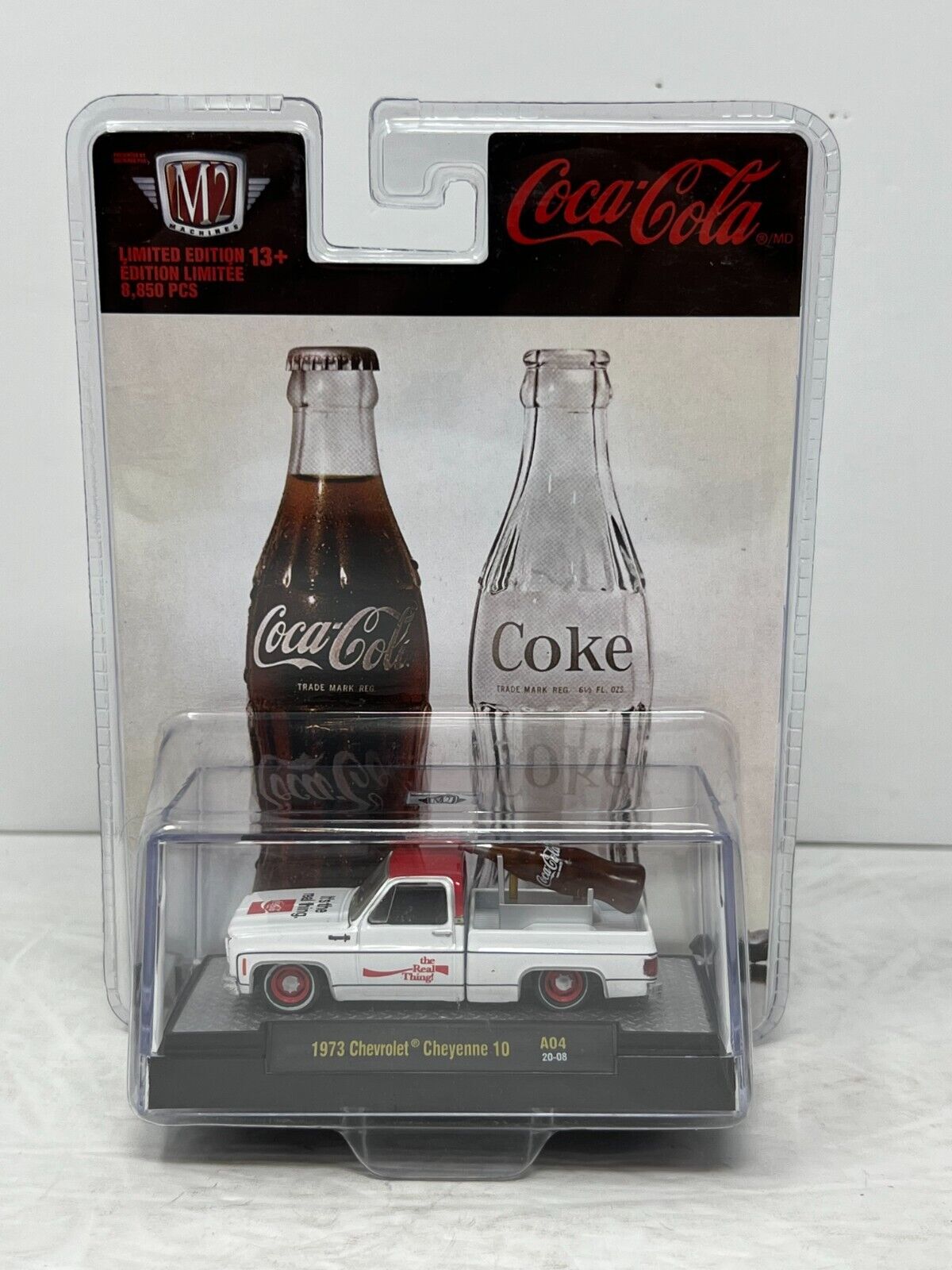 M2 Machines Coca-Cola 1973 Chevrolet Cheyenne 1:64 Diecast