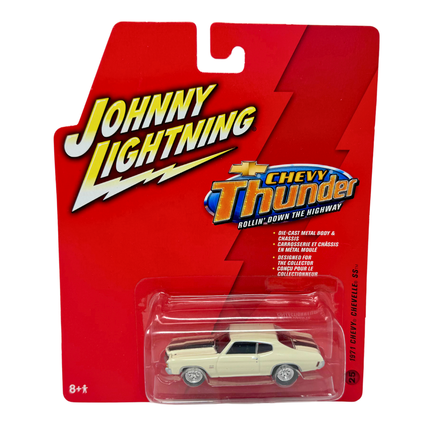 Johnny Lightning Chevy Thunder 1971 Chevy Chevelle SS 1:64 Diecast