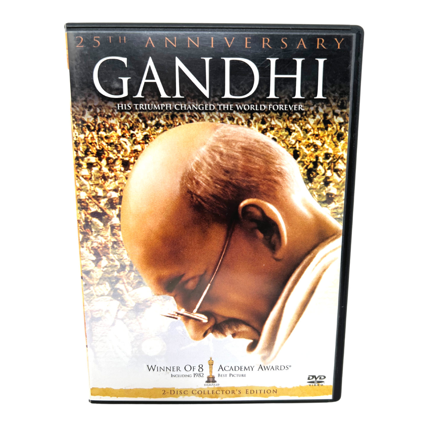 Gandhi (DVD) Biography History Good Condition!!!