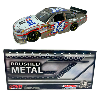 Action Nascar #14 Tony Stewart Mobil 1 2011 Impala Brushed Metal 1:24 Diecast