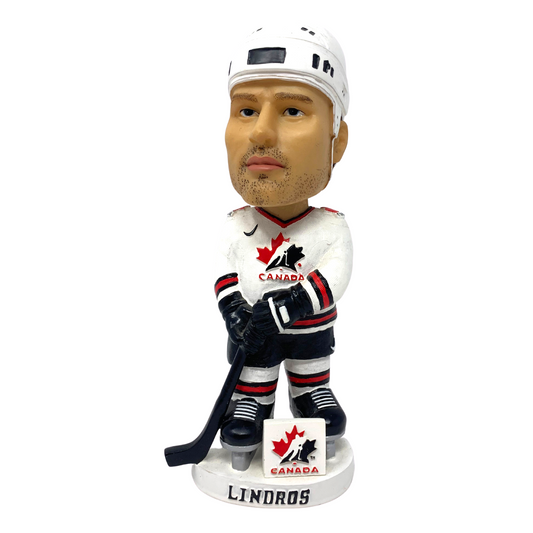 Eric Lindros NHL Team Canada Olympics 2002 Bobblehead Figure