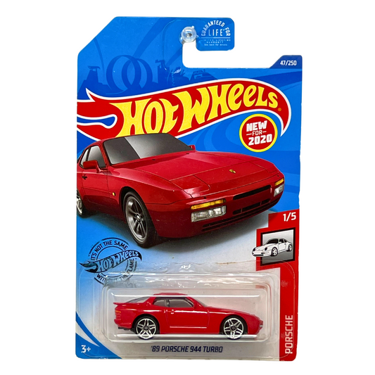 Hot Wheels 1989 Porsche 944 Turbo 1:64 Diecast