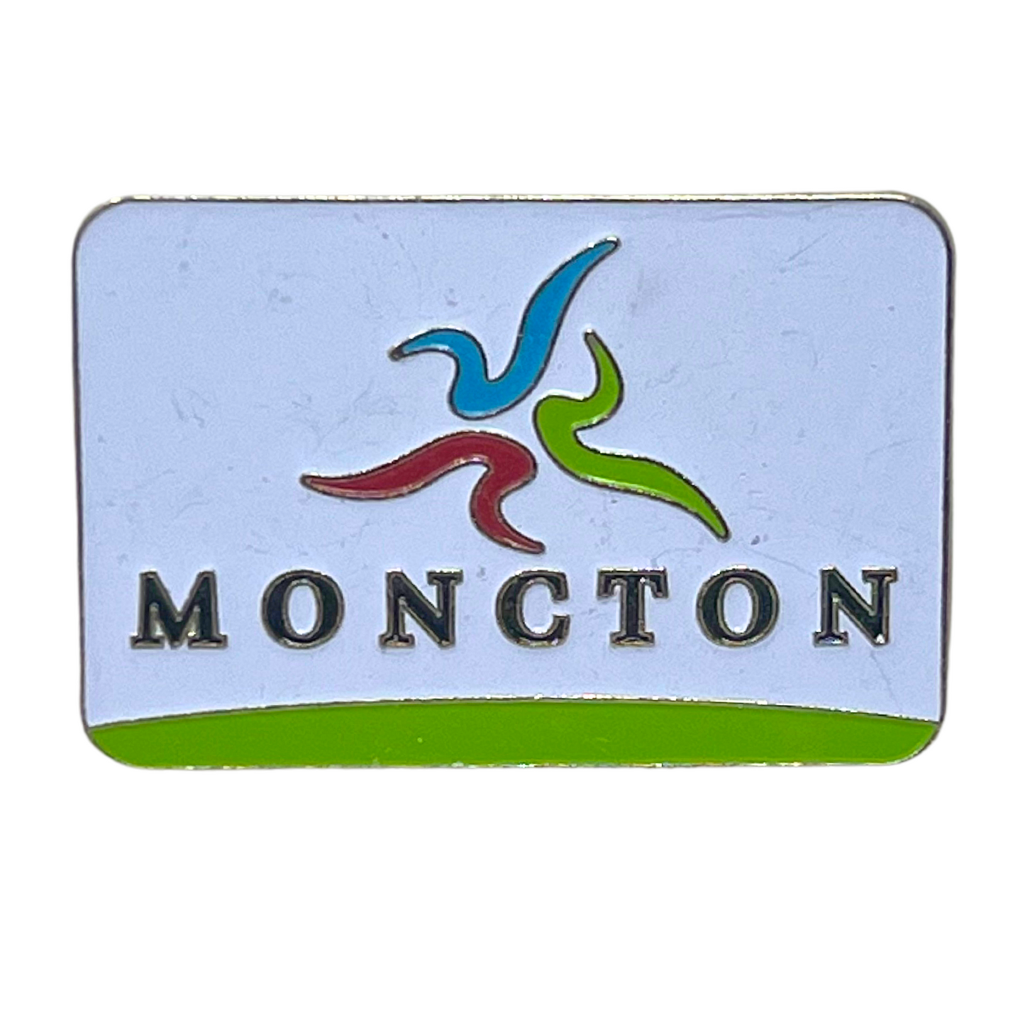 City of Moncton New Brunswick Souvenir Cities & States Lapel Pin SP6