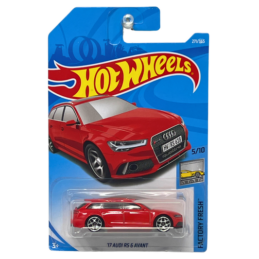 Hot Wheels Factory Fresh 2017 Audi RS 6 Avant 1:64 Diecast